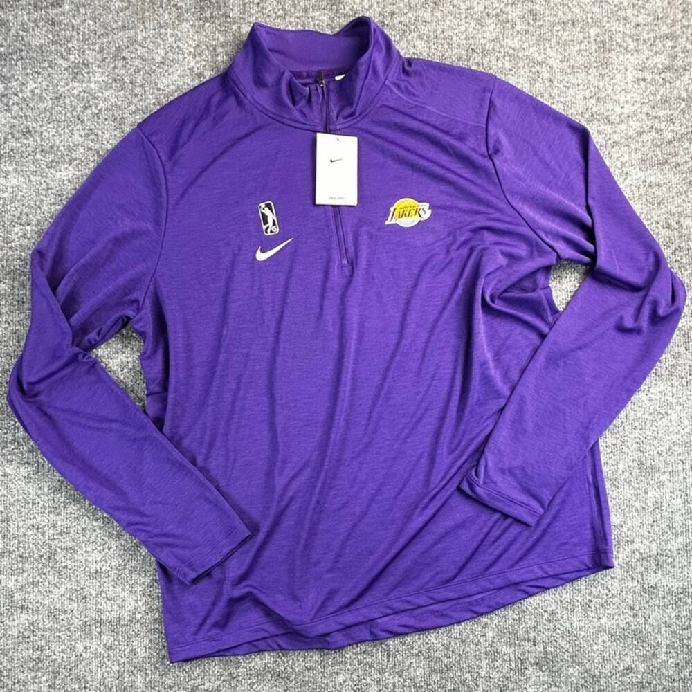 Nike South Bay Lakers G League Quarter Zip Men’s XXL Tall Purple NWT